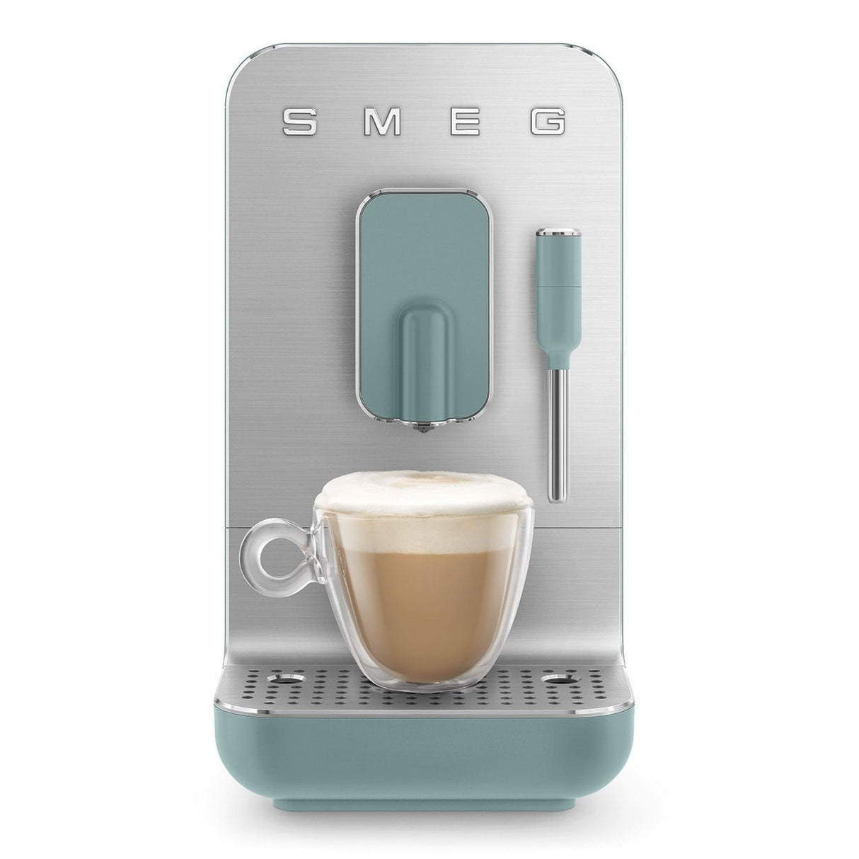 Smeg Collezione Automatic Coffee Machine Emerald Green BCC12EGMUK - COFFEE MAKERS / ACCESSORIES - Beattys of Loughrea