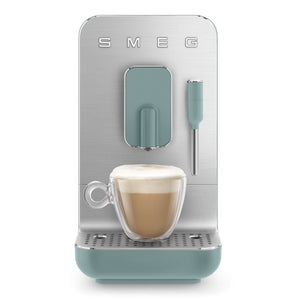Smeg Collezione Automatic Coffee Machine Emerald Green BCC12EGMUK - COFFEE MAKERS / ACCESSORIES - Beattys of Loughrea