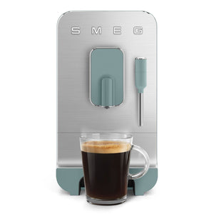 Smeg Collezione Automatic Coffee Machine Emerald Green BCC12EGMUK - COFFEE MAKERS / ACCESSORIES - Beattys of Loughrea