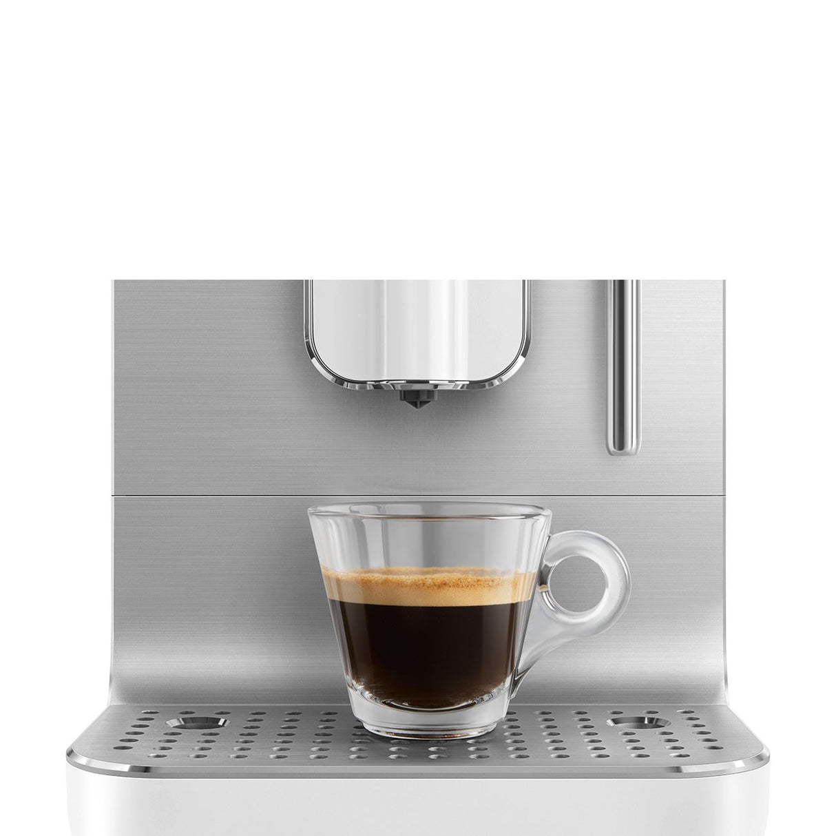 Smeg Collezione Automatic Coffee Machine White BCC12WHMUK - COFFEE MAKERS / ACCESSORIES - Beattys of Loughrea
