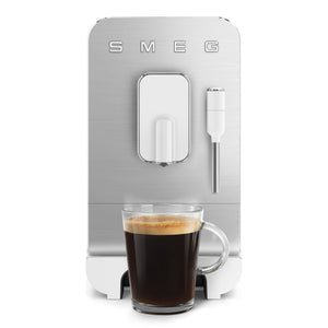 Smeg Collezione Automatic Coffee Machine White BCC12WHMUK - COFFEE MAKERS / ACCESSORIES - Beattys of Loughrea