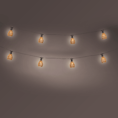 Lumineo Outdoor Party Lights – 10 LED (4.5m / 14.8ft) - LED STRING DECO LIGHTS (NOT XMAS) - Beattys of Loughrea