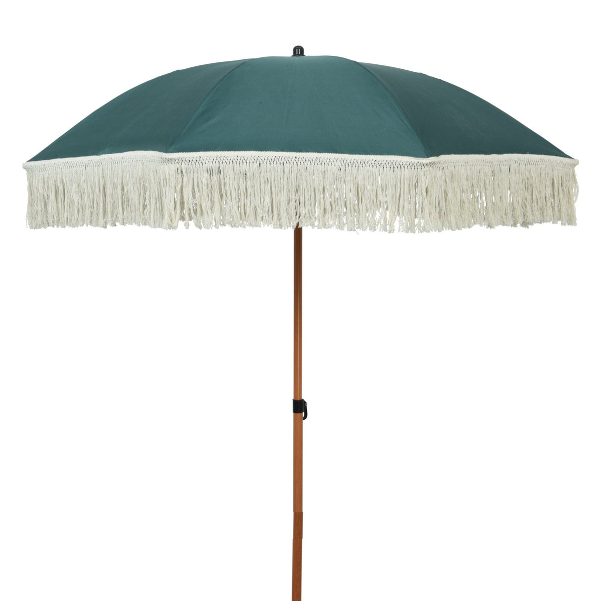 2m Fringed Parasol – Green - PARASOLS - Beattys of Loughrea