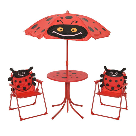 Outdoor Living Foldable Kids Garden Set – Red Ladybird - SINGLE GARDEN TABLE - Beattys of Loughrea