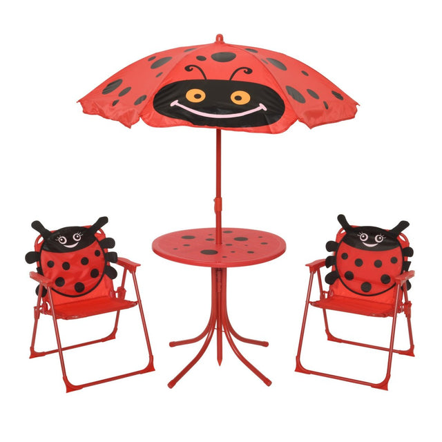 Outdoor Living Foldable Kids Garden Set – Red Ladybird - SINGLE GARDEN TABLE - Beattys of Loughrea