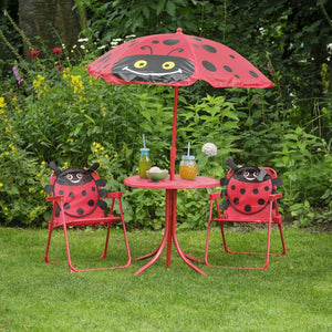 Outdoor Living Foldable Kids Garden Set – Red Ladybird - SINGLE GARDEN TABLE - Beattys of Loughrea