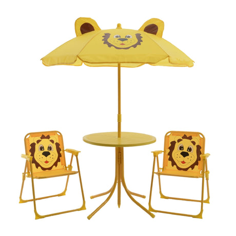 Outdoor Living Foldable Kids Garden Set – Yellow Lion - SINGLE GARDEN TABLE - Beattys of Loughrea