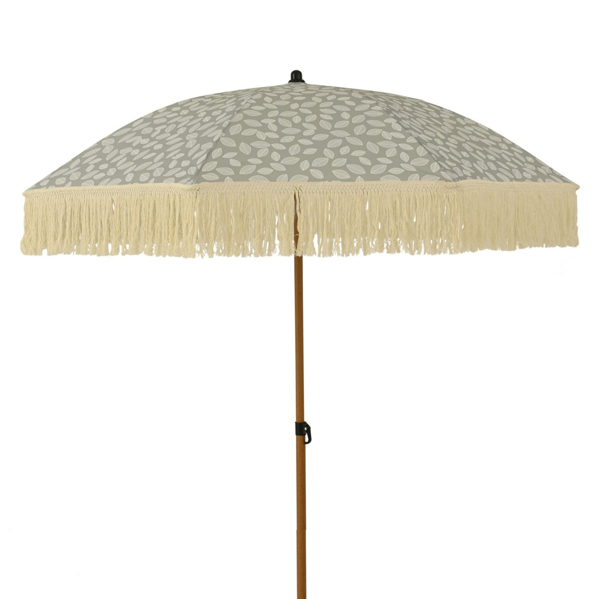 1.8m Sage Leaf Fringed Parasol - PARASOLS - Beattys of Loughrea