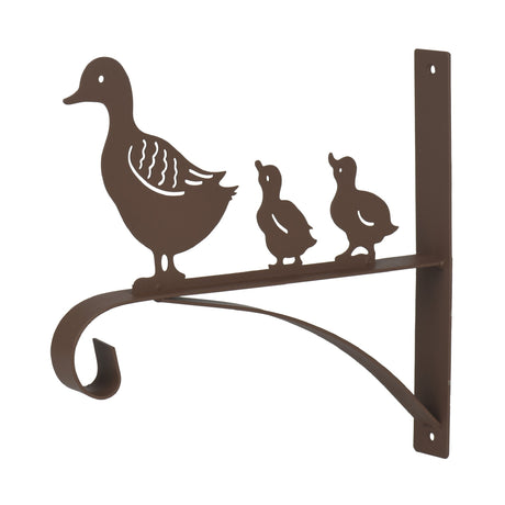 Decoris Ducks Hanging Basket Bracket - GARDEN ORNAMENTS INCL SOLAR - Beattys of Loughrea