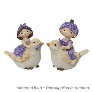 Kids Polyresin Garden Ornament Assorted - One Supplied* - ORNAMENTS - Beattys of Loughrea