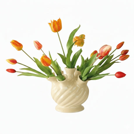 Decoris Vase White Porcelain 18cm - FLOWERPOT/VASE/JUG 1 - Beattys of Loughrea