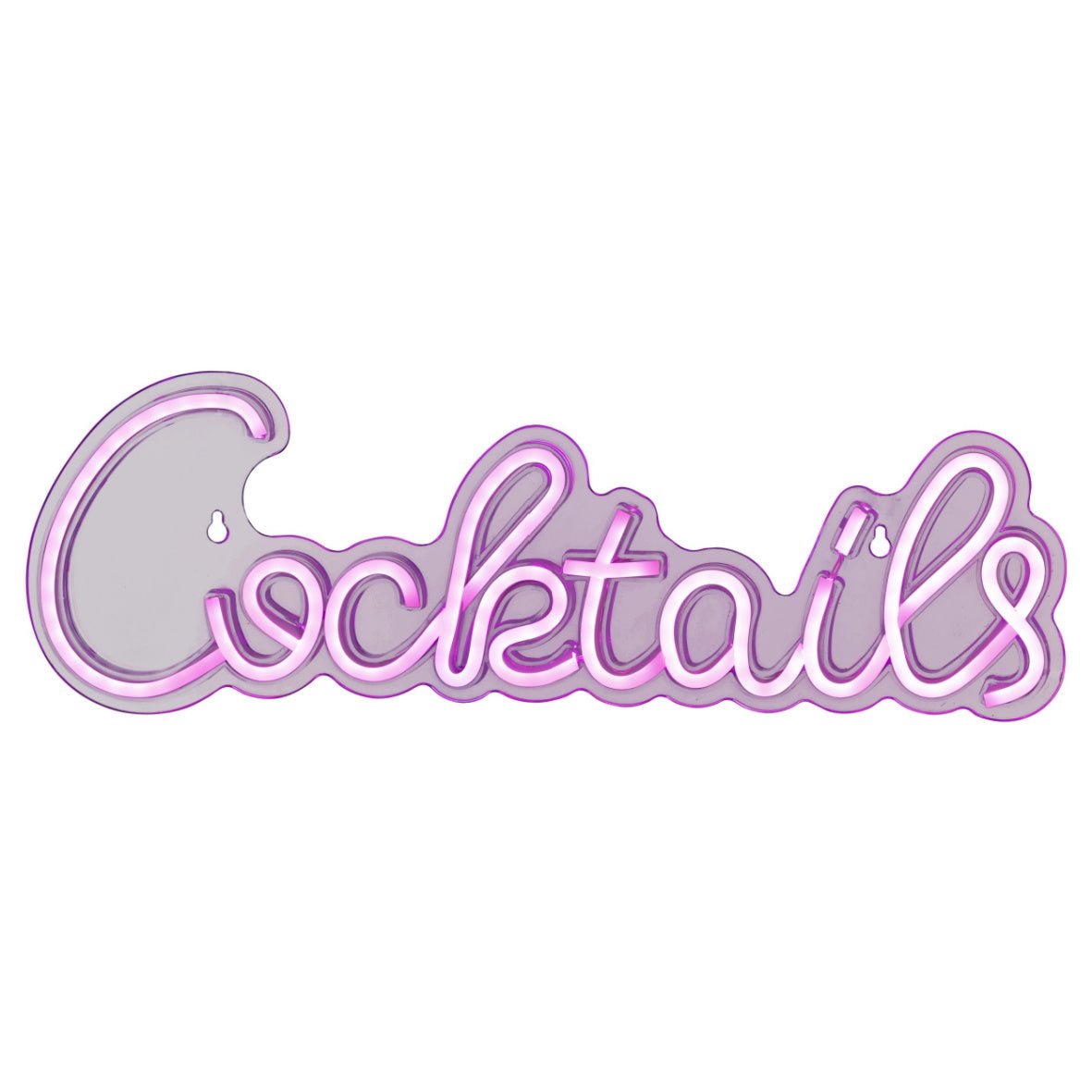 Lumineo Neon Cocktail Sign USB Powered - LED STRING DECO LIGHTS (NOT XMAS) - Beattys of Loughrea