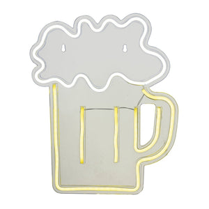 Lumineo Neon Beer Glass Sign - LED STRING DECO LIGHTS (NOT XMAS) - Beattys of Loughrea