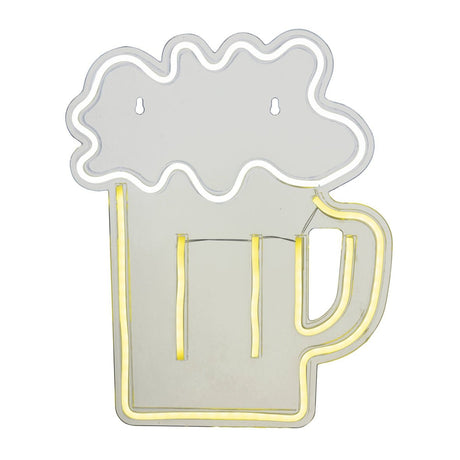 Lumineo Neon Beer Glass Sign - LED STRING DECO LIGHTS (NOT XMAS) - Beattys of Loughrea
