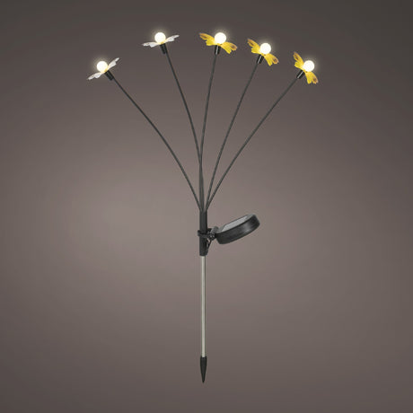 Lumineo Solar Garden Stake Butterfly In Firework Style - GARDEN ORNAMENTS INCL SOLAR - Beattys of Loughrea