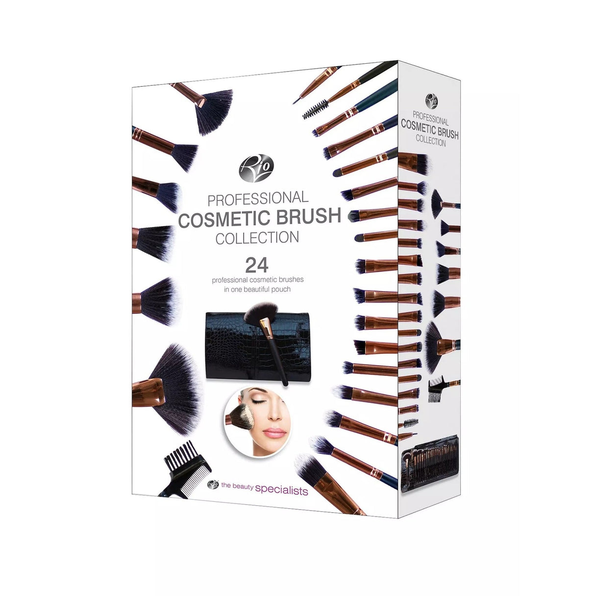 Rio 24 Piece Professional Cosmetic Make Up Brush Set - BODYCARE - Beattys of Loughrea