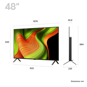 LG 48" OLED AI B5 4K Smart TV (2025) | OLED48B56LA.AEK - TV 29" (73CM +) - Beattys of Loughrea