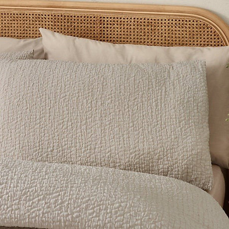 Catherine Lansfield Crinkle Seersucker Duvet Cover Set – King - DUVET COVERS - Beattys of Loughrea