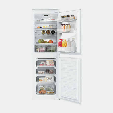 Hoover Integrated 50/50 Fridge Freezer - Sliding Hinge | HOB50N518EVK - FR/FREEZER MED COMBI 0 - 299L - Beattys of Loughrea