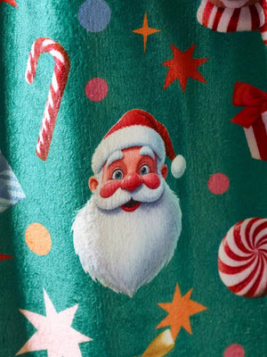 Catherine Lansfield Christmas Icons Fleece Blanket Throw – 130x170cm - THROWS/BLANKETS - Beattys of Loughrea