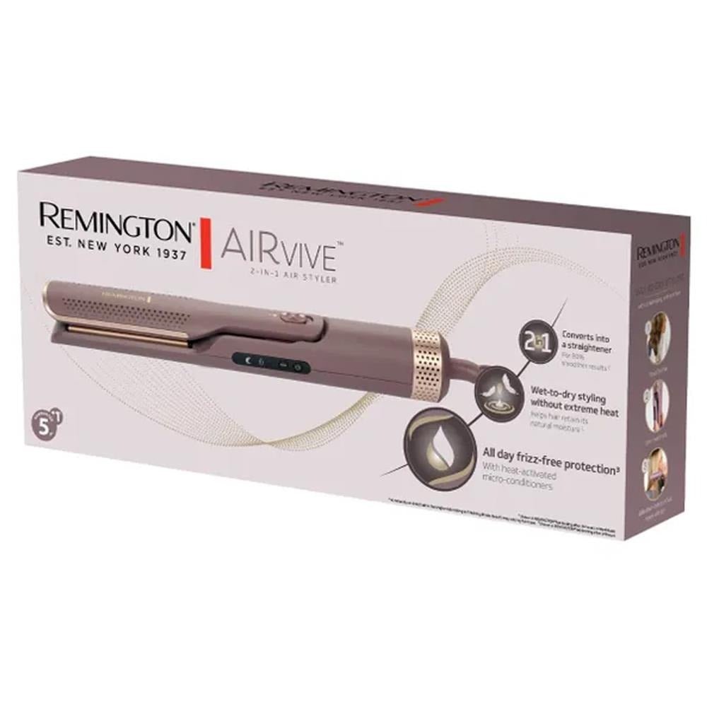 Remington AIRvive 2 - in - 1 Air Styler - CURLERS/CRIMPERS/STRAIGHTENERS - Beattys of Loughrea