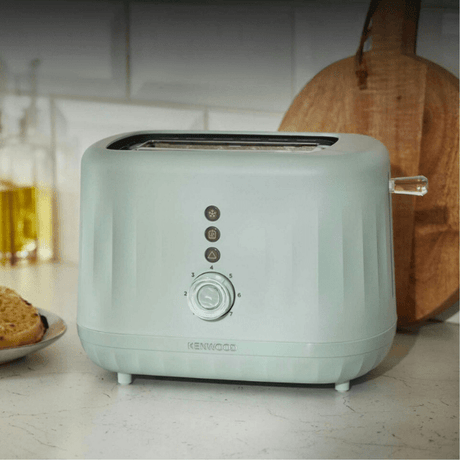 Kenwood Ripple Eggshell Blue 2 - Slice Toaster – 850 W (TCP06.000BL) - TOASTERS - Beattys of Loughrea