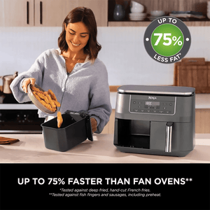 Ninja 6 - in - 1 Dual Zone Air Fryer (DZ300UK) - AIR FRYER / DEEP FAT FRYERS - Beattys of Loughrea