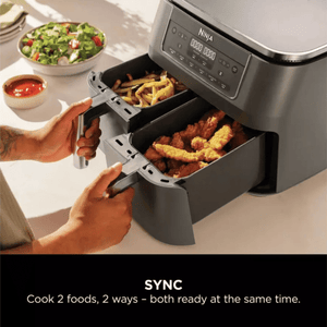 Ninja 6 - in - 1 Dual Zone Air Fryer (DZ300UK) - AIR FRYER / DEEP FAT FRYERS - Beattys of Loughrea