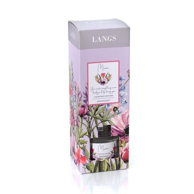 Floral Serenade Reed Diffuser Mum Lovely You Fresh Bouquet 100ml - CANDLES - Beattys of Loughrea