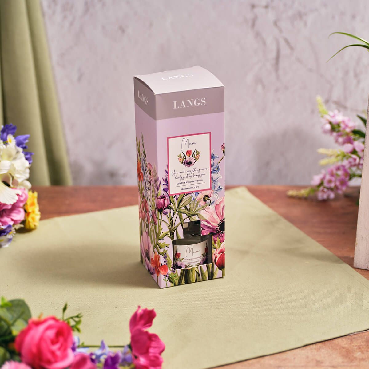 R13 FLORAL SERENADE REED DIFFUSER MUM LOVELY YOU FRESH BOUQUET 100ML 2FS100