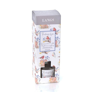 Garden Birds Reed Diffuser Robin Thinking Of You White Musk 100ml - POT POURRI/AROMATHERAPY/OILS/DIFFUSER - Beattys of Loughrea