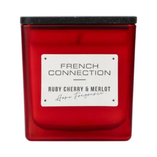 Ruby Cherry & Merlot Candle by French Connection - CANDLES - Beattys of Loughrea