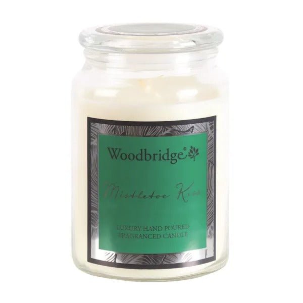 Woodbridge Mistletoe Kiss - Candle Jar 650g - CANDLES - Beattys of Loughrea