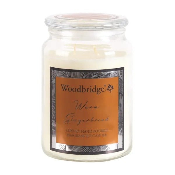 Woodbridge Warm Gingerbread - Candle Jar 650g - CANDLES - Beattys of Loughrea
