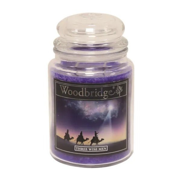 Woodbridge Three Wise Men Large Scented Candle Jar - CANDLES - Beattys of Loughrea