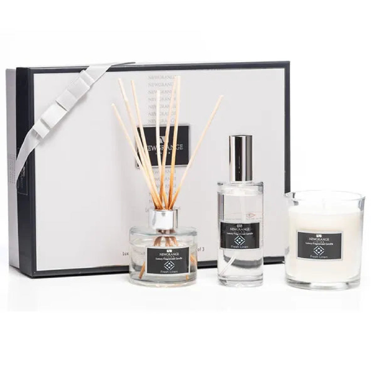 Newgrange Living Lemongrass Fusion Room Spray, Candle & Diffuser Set