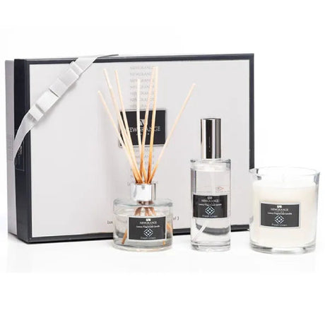 Newgrange Living Lemongrass Fusion Room Spray, Candle & Diffuser Set - POT POURRI/AROMATHERAPY/OILS/DIFFUSER - Beattys of Loughrea