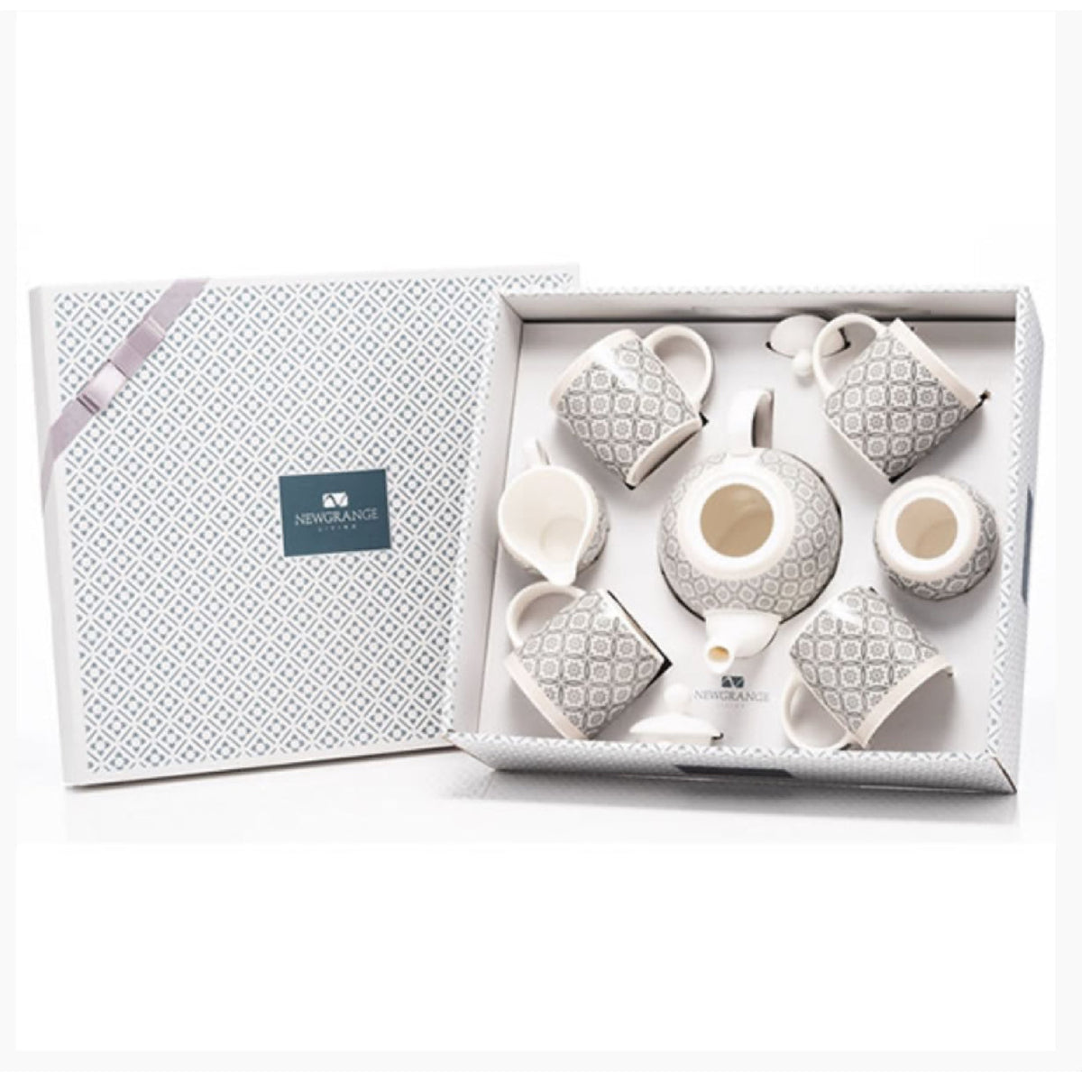 Newgrange Living Charlotte Bone China Tea Set, 7 Piece