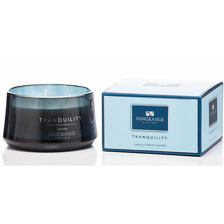 Newgrange Living Tranquility Restore 3-Wick Candle - CANDLES - Beattys of Loughrea