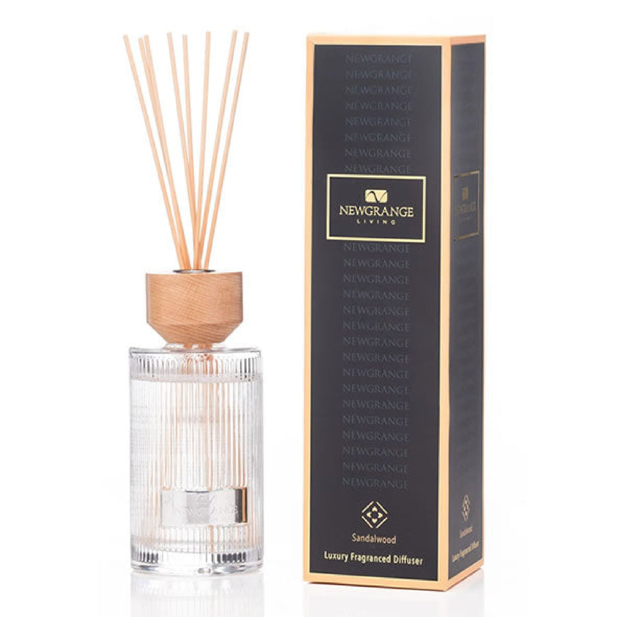 Newgrange Living Amber Sandalwood Reed Diffuser, 500ml