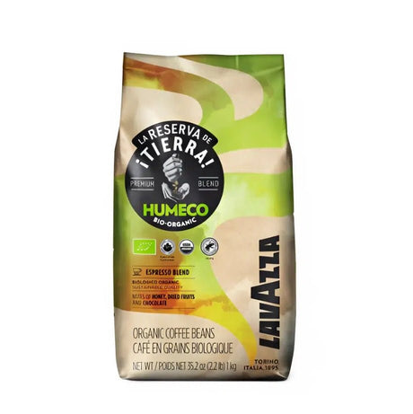 Lavazza Humeco Tierra Organic Coffee Beans 1kg - DRINK, ZERO VAT - COFFEE TEA - Beattys of Loughrea
