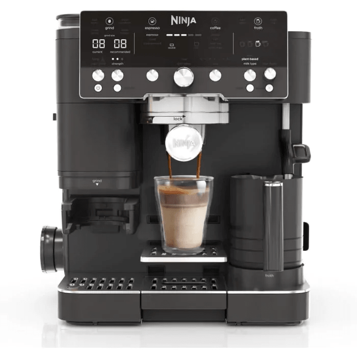 Ninja Luxe Café Premier Espresso Machine – Black ES601UKBK - COFFEE MAKERS / ACCESSORIES - Beattys of Loughrea