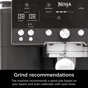 Ninja Luxe Café Premier Espresso Machine – Black ES601UKBK - COFFEE MAKERS / ACCESSORIES - Beattys of Loughrea