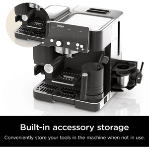Ninja Luxe Café Premier Espresso Machine – Black ES601UKBK - COFFEE MAKERS / ACCESSORIES - Beattys of Loughrea