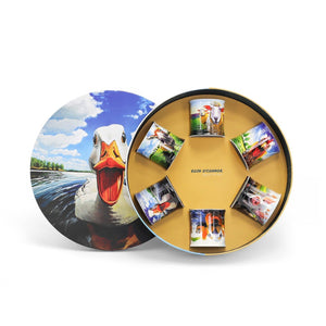 TIPPERARY CRYSTAL Beyond the Herd S/6 Mugs (Pigs, Sheep, Hen, Seal, Donkey, Duck) - MUG SETS - Beattys of Loughrea