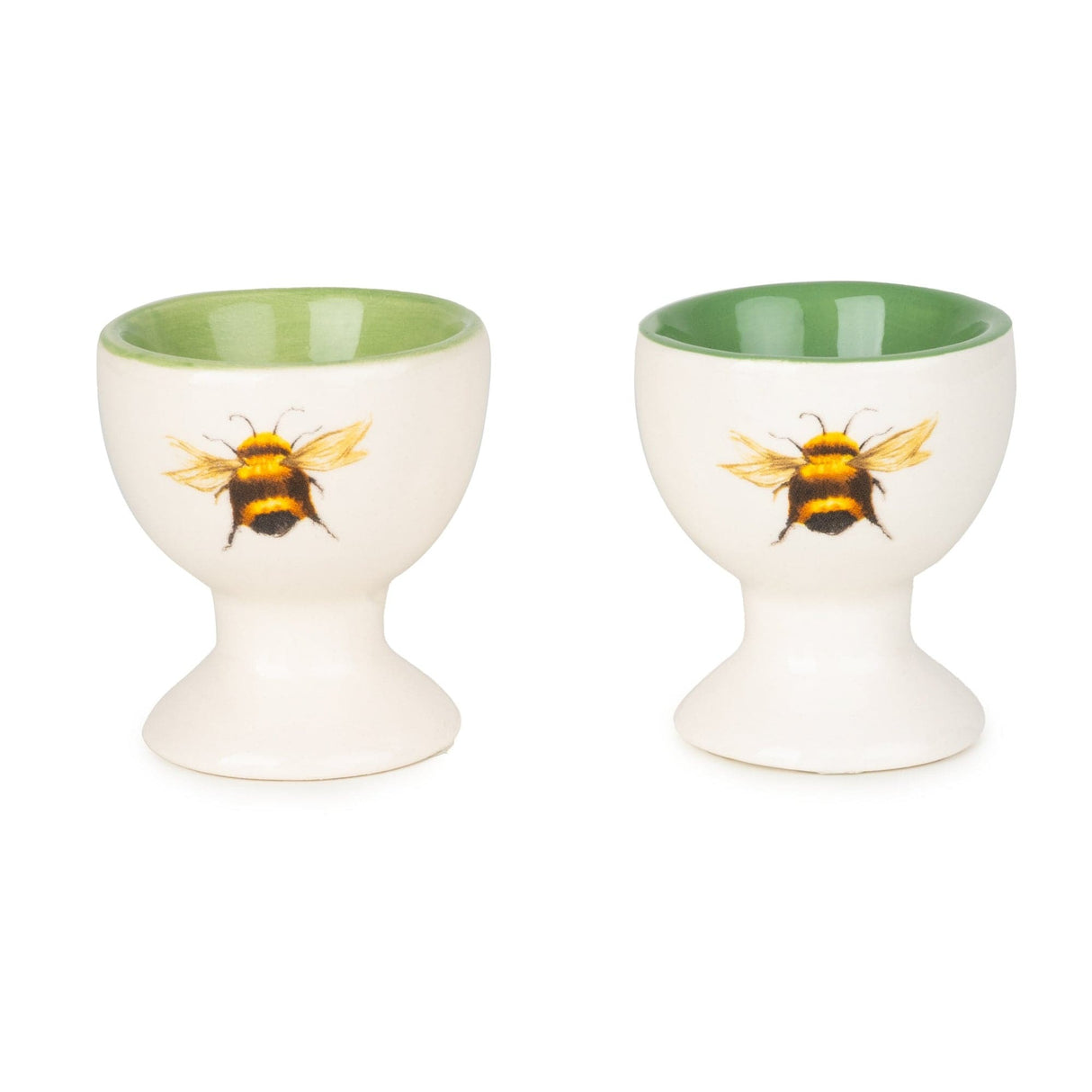 Set Of 2 Egg Cups In Gift Box - Bees - GENERAL LOOSE WARE - Beattys of Loughrea