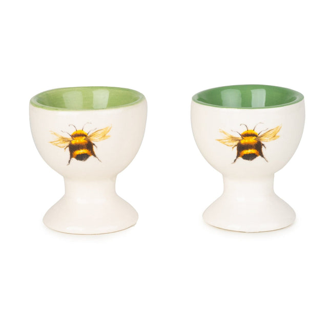 Set Of 2 Egg Cups In Gift Box - Bees - GENERAL LOOSE WARE - Beattys of Loughrea