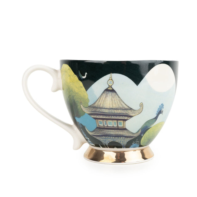 Footed Mug - Bukhara - MUG SETS - Beattys of Loughrea