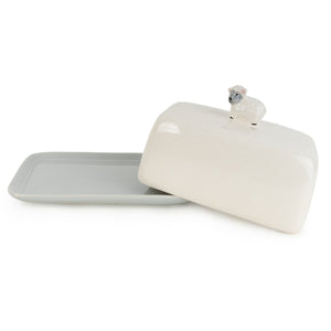 Ceramic Butter Dish - Sheep - GENERAL LOOSE WARE - Beattys of Loughrea