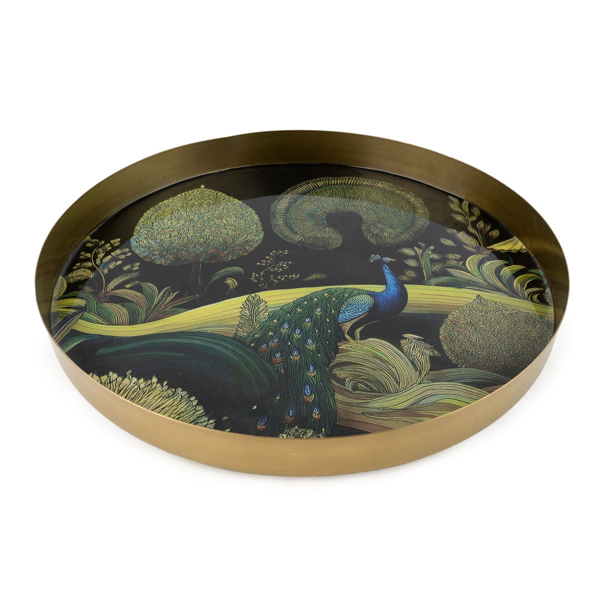 Metal Tray - Bukhara - ENAMELWARE/JARS/TRAYS - Beattys of Loughrea